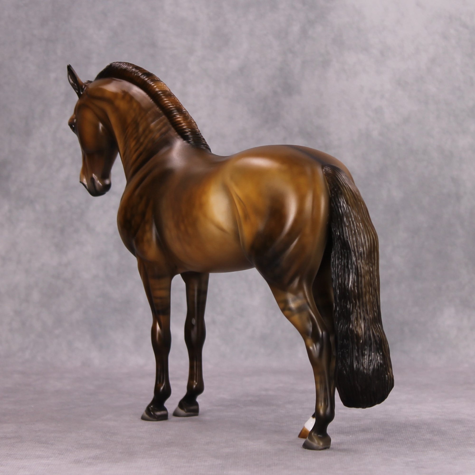 Carmel Cookie OOAK Dappled Dun Andalusian By Julie Keim MM24 MHP Auction