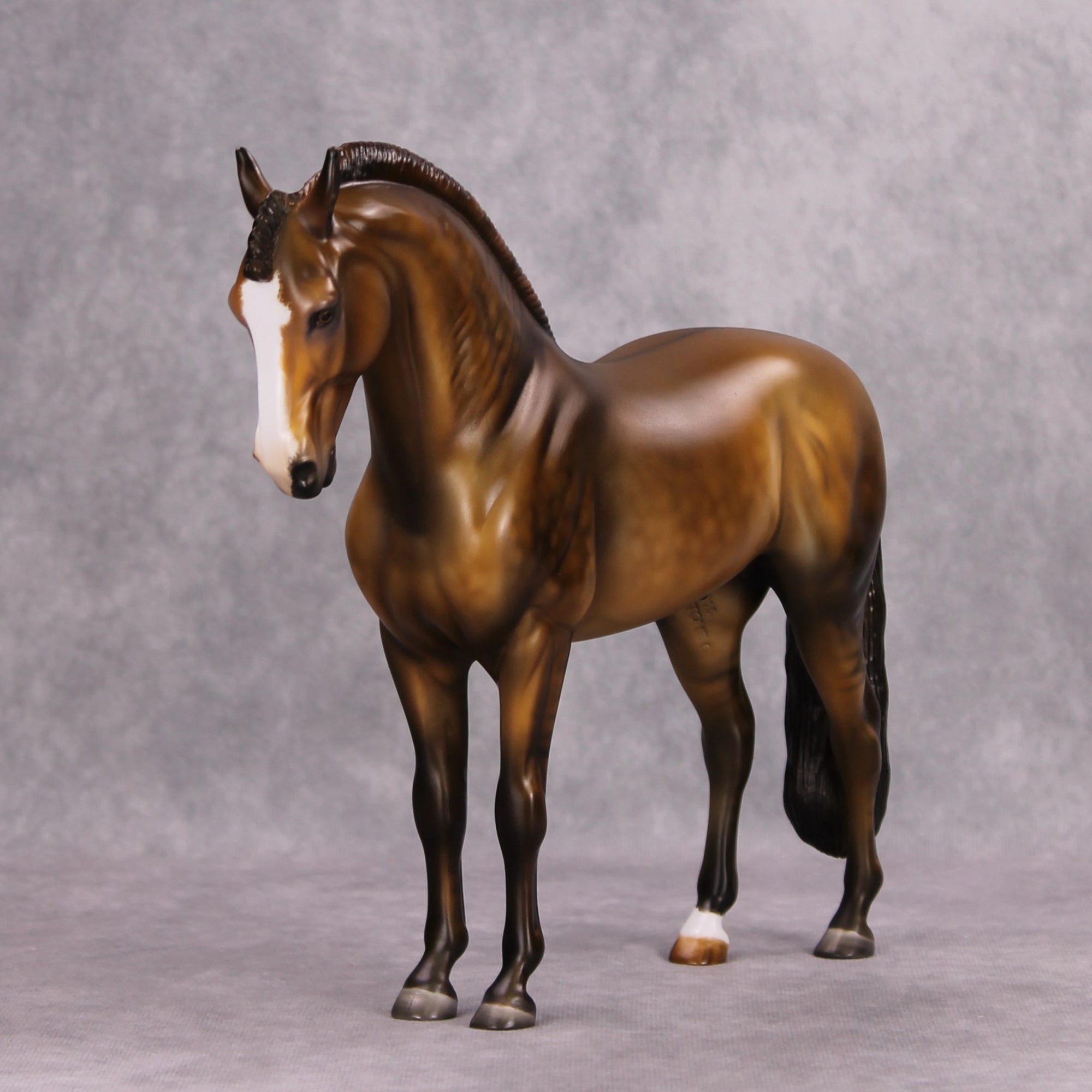 Carmel Cookie OOAK Dappled Dun Andalusian By Julie Keim MM24 MHP Auction