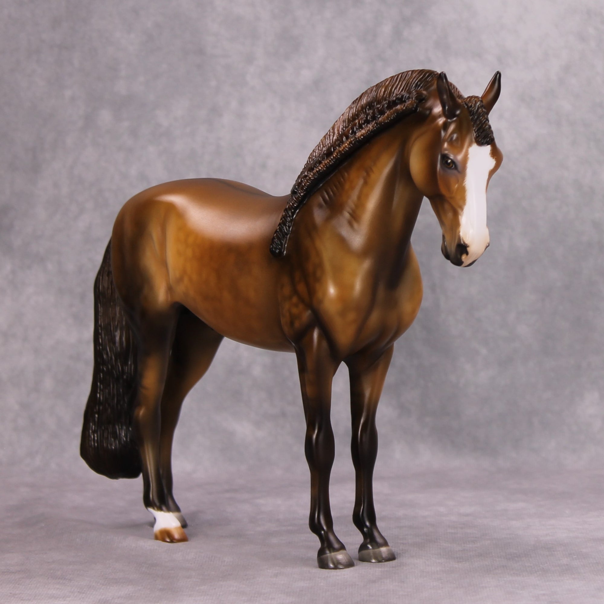 Carmel Cookie OOAK Dappled Dun Andalusian By Julie Keim MM24 MHP Auction