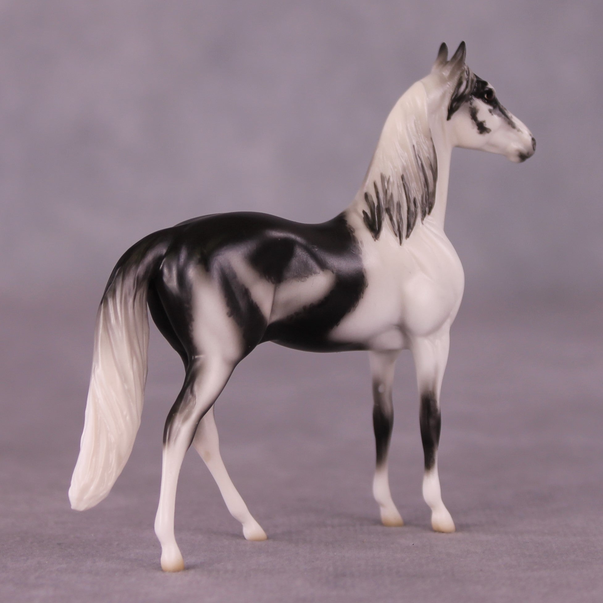 "Cou Blanc" OOAK Morgan Chip By Jess Hamill - Menagerie Series
