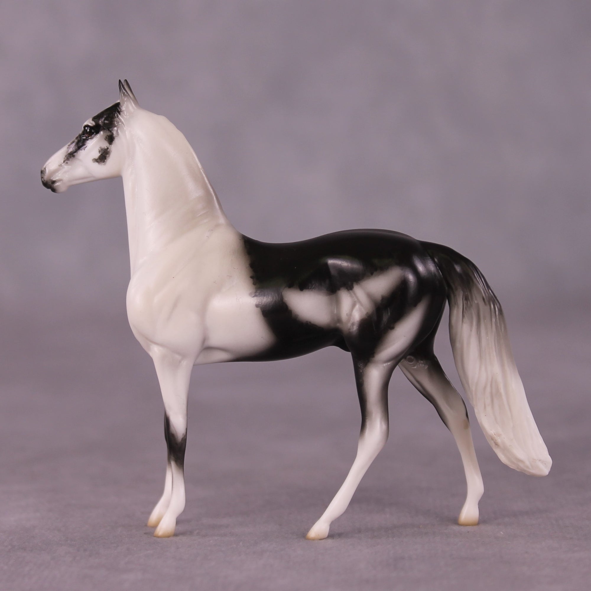 "Cou Blanc" OOAK Morgan Chip By Jess Hamill - Menagerie Series
