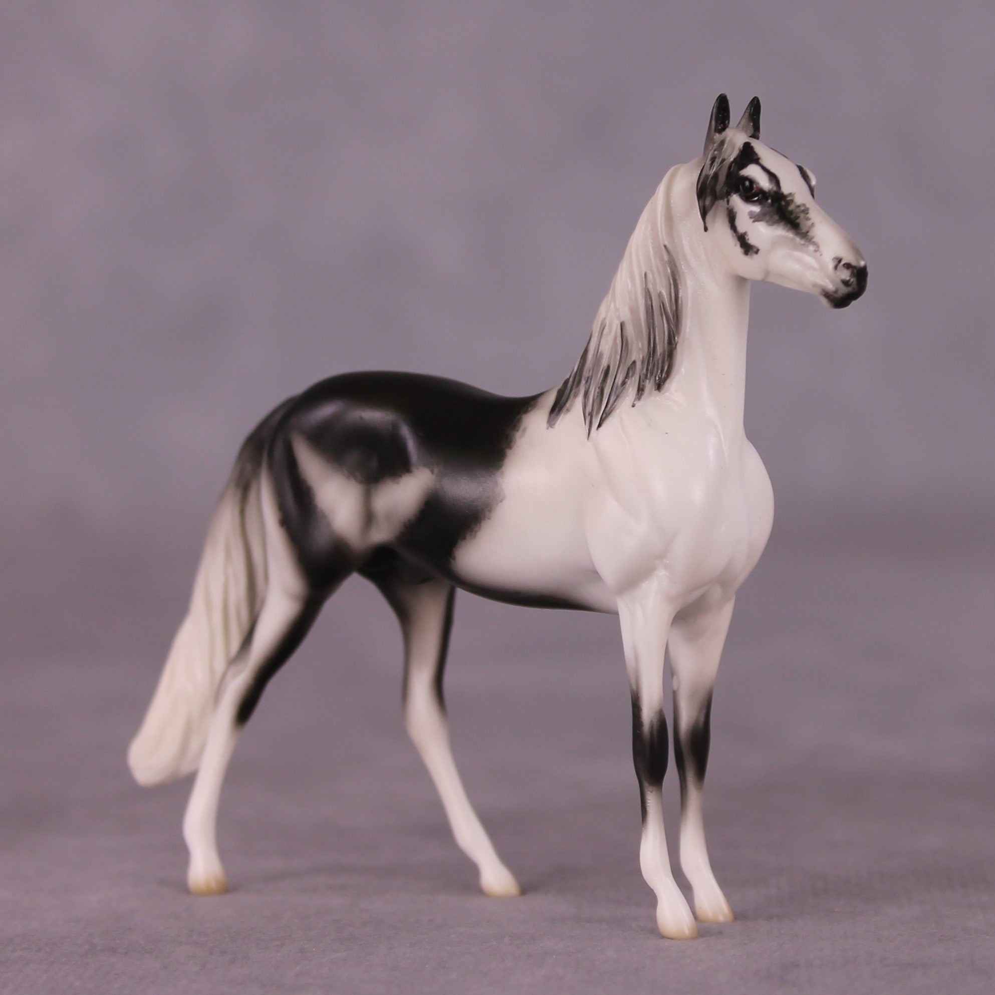 "Cou Blanc" OOAK Morgan Chip By Jess Hamill - Menagerie Series