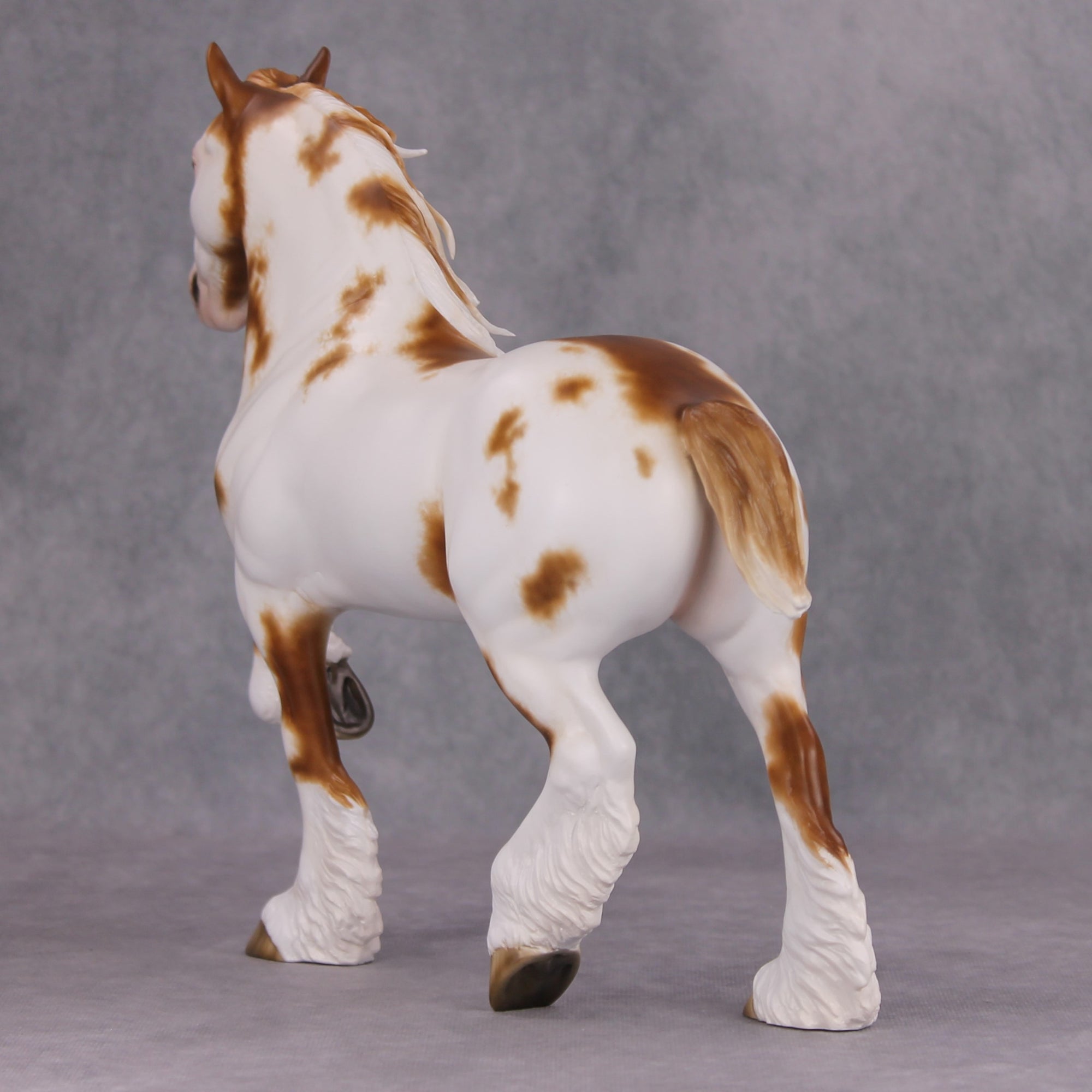 Take Five OOAK Chestnut Sabino Trotting Drafter By Sheryl Leisure MM24 Best Offer