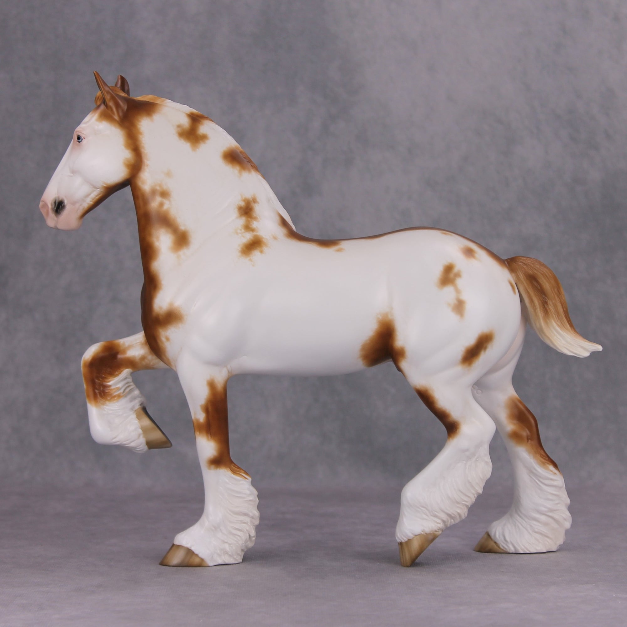 Take Five OOAK Chestnut Sabino Trotting Drafter By Sheryl Leisure MM24 Best Offer