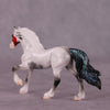 &quot;Wyandotte&quot; OOAK Friesian Chip By Jess Hamill - Menagerie Series