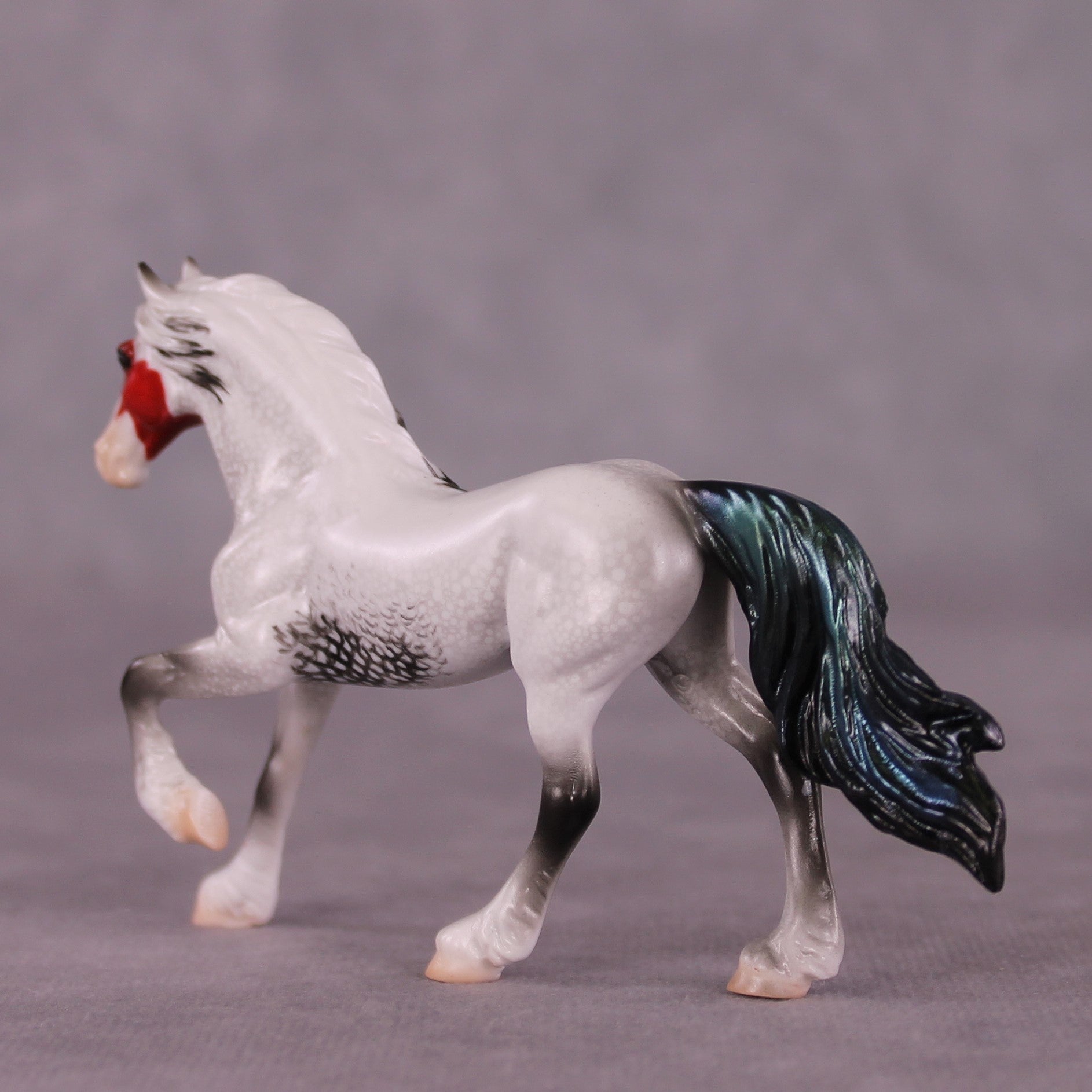 "Wyandotte" OOAK Friesian Chip By Jess Hamill - Menagerie Series