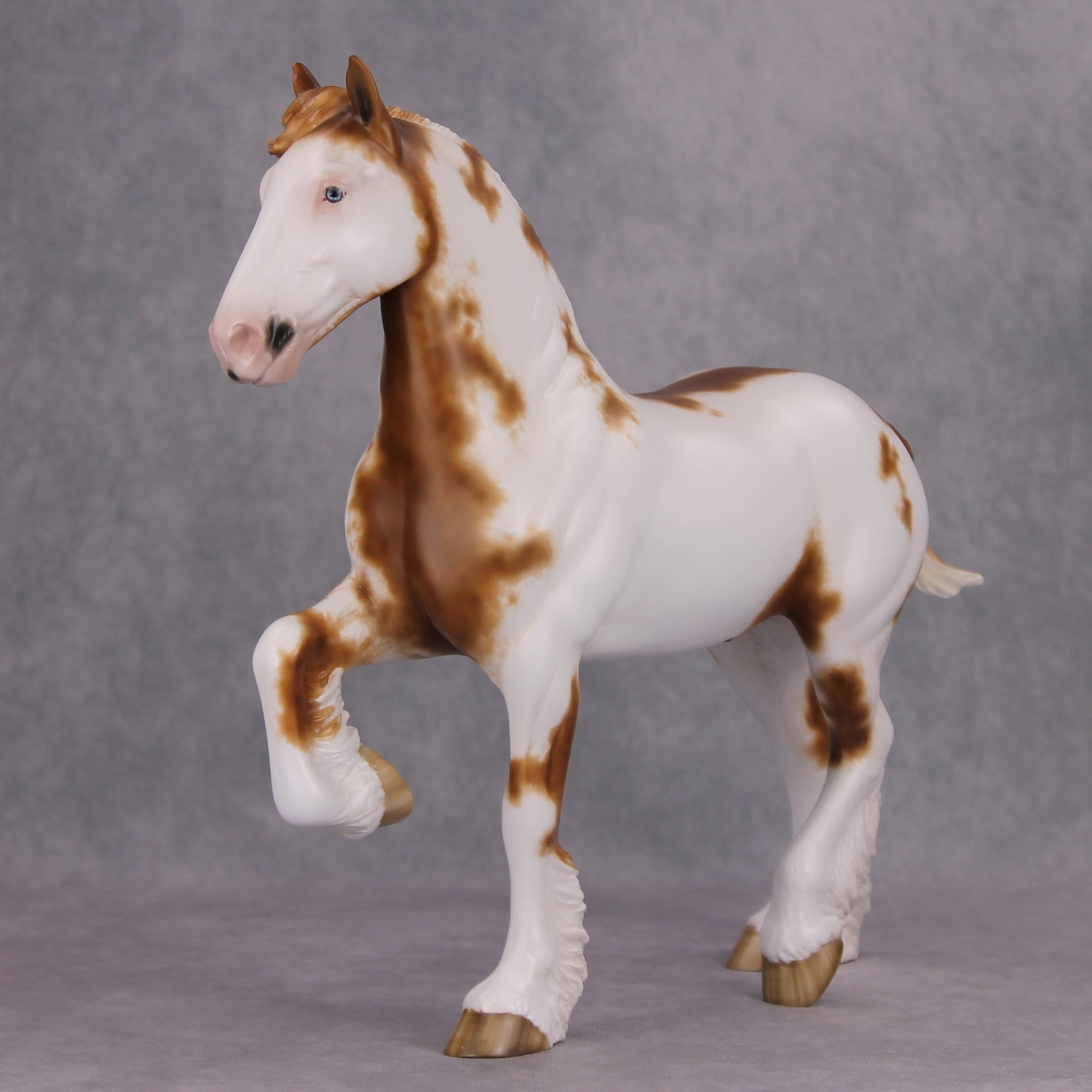 Take Five OOAK Chestnut Sabino Trotting Drafter By Sheryl Leisure MM24 Best Offer