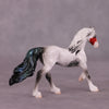 &quot;Wyandotte&quot; OOAK Friesian Chip By Jess Hamill - Menagerie Series