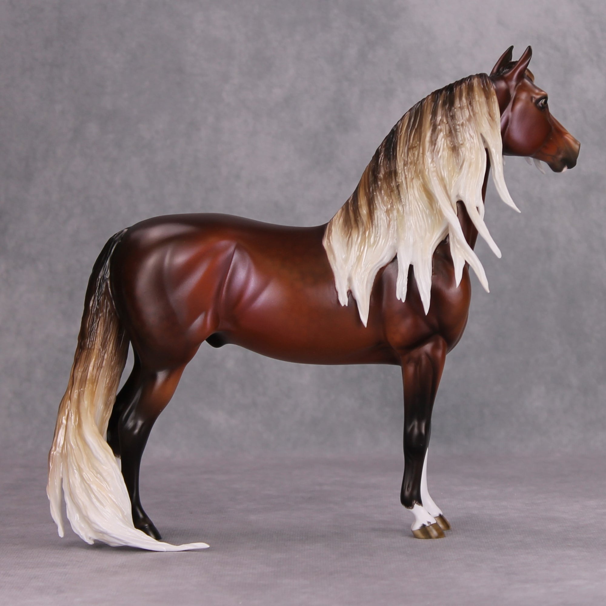 Waiting Through Winter OOAK Dapple Silver Bay Custom Morgan By Ellen Robbins Best Offer 11/5/24