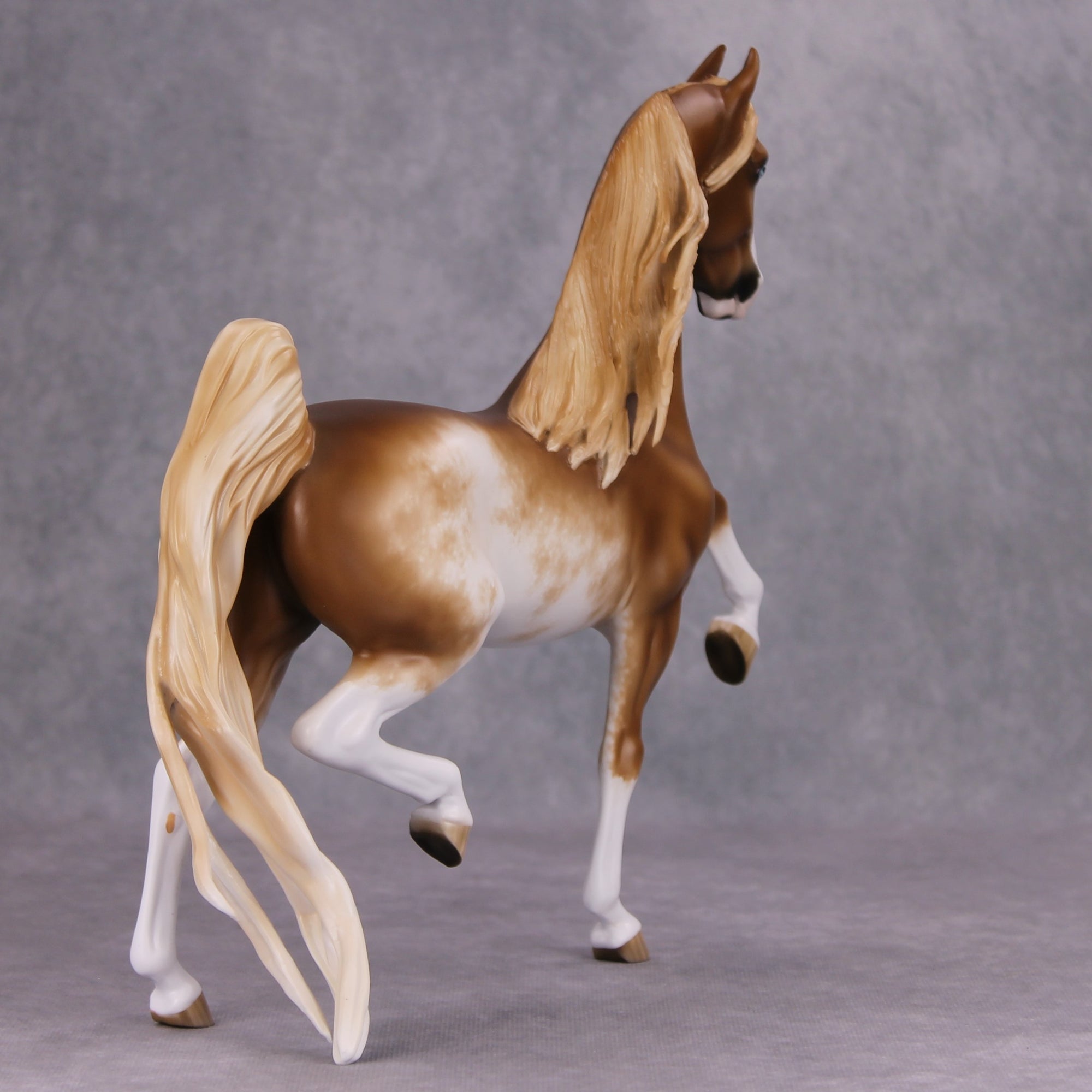 Arlington OOAK Chestnut Sabino Saddlebred By Sheryl Leisure Best Offer 11/5/24