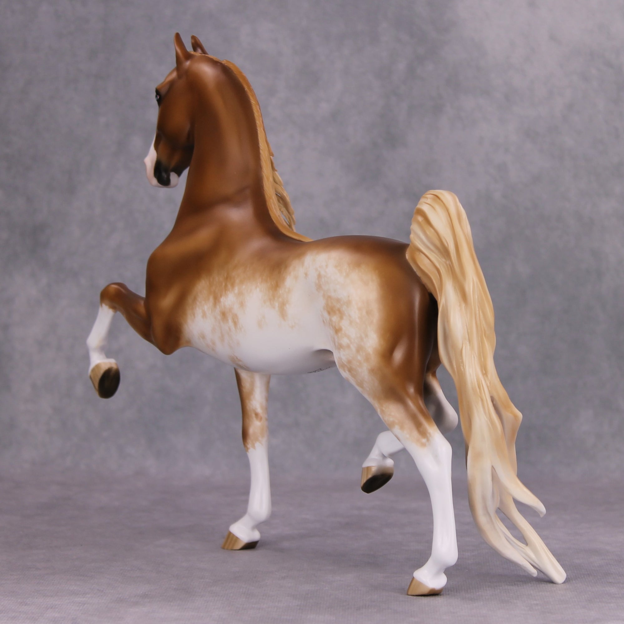 Arlington OOAK Chestnut Sabino Saddlebred By Sheryl Leisure Best Offer 11/5/24