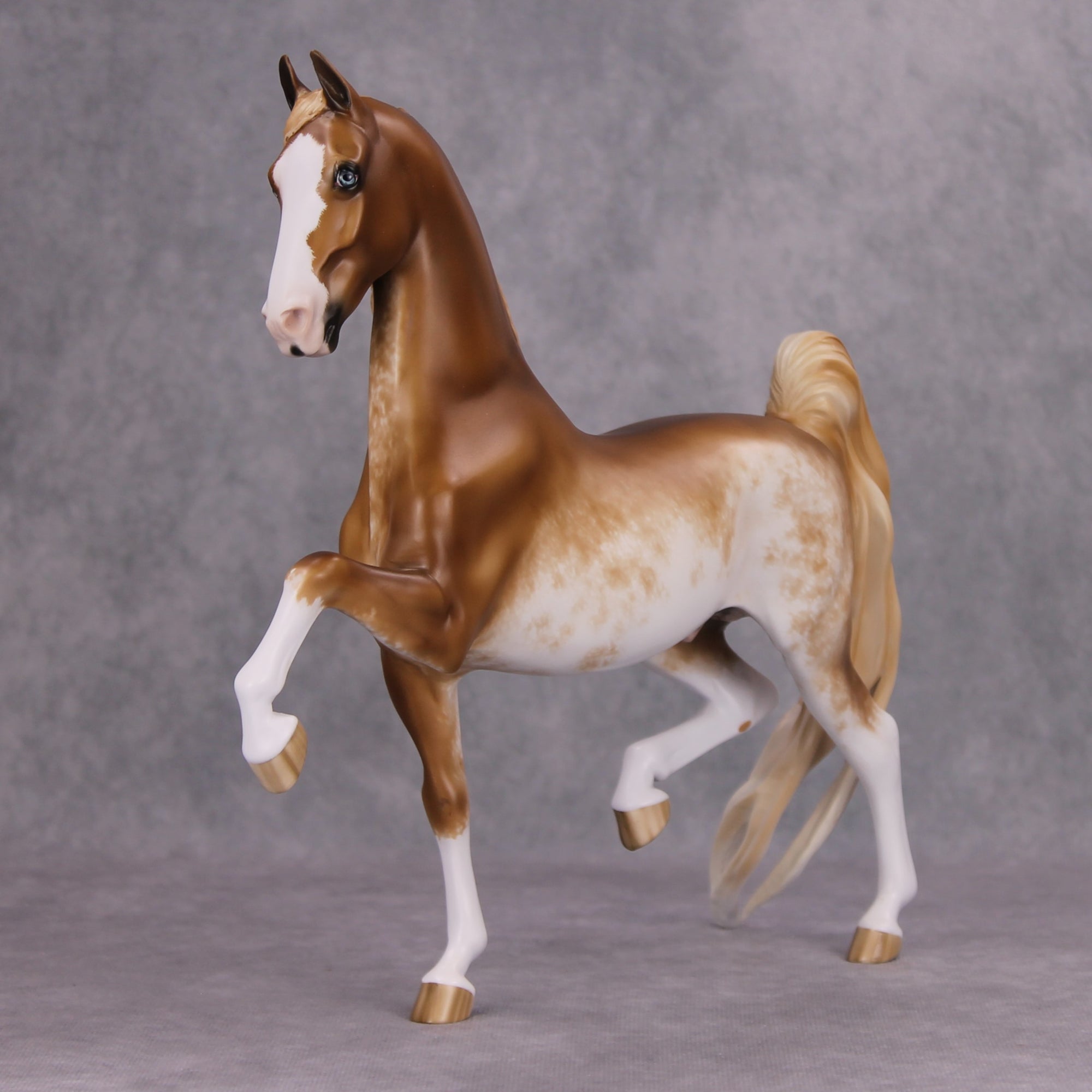 Arlington OOAK Chestnut Sabino Saddlebred By Sheryl Leisure Best Offer 11/5/24