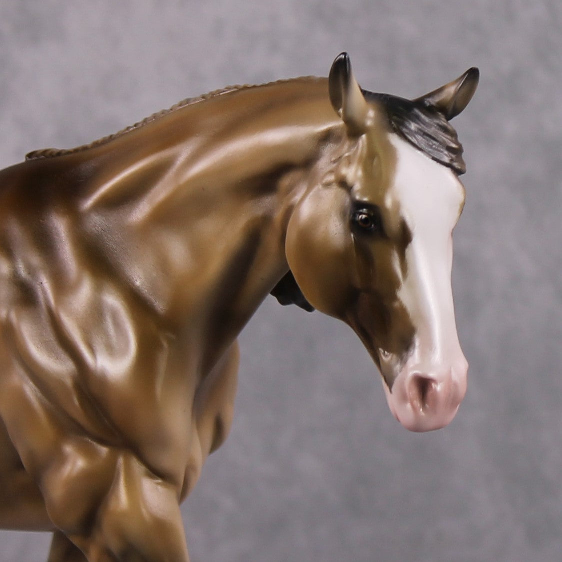 "First Time Dun" OOAK Stone Horses - Dun Remington by Mindy Berg Best Offer 02/18/2025