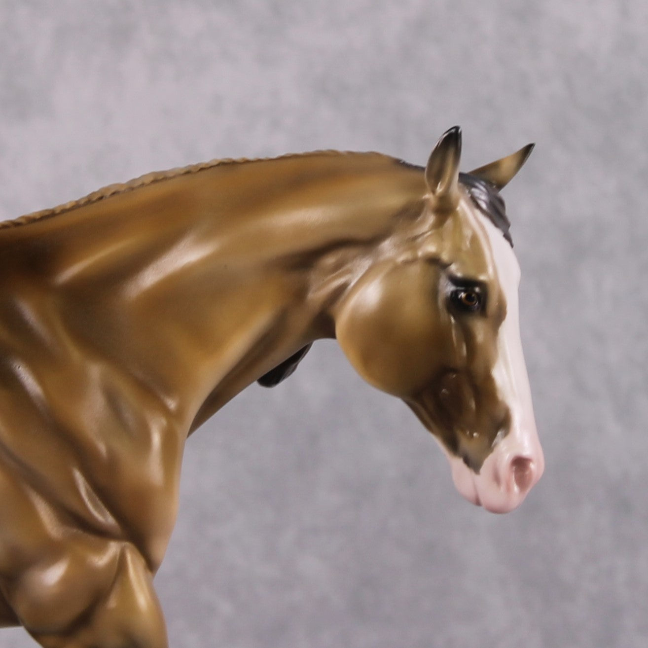 "First Time Dun" OOAK Stone Horses - Dun Remington by Mindy Berg Best Offer 02/18/2025