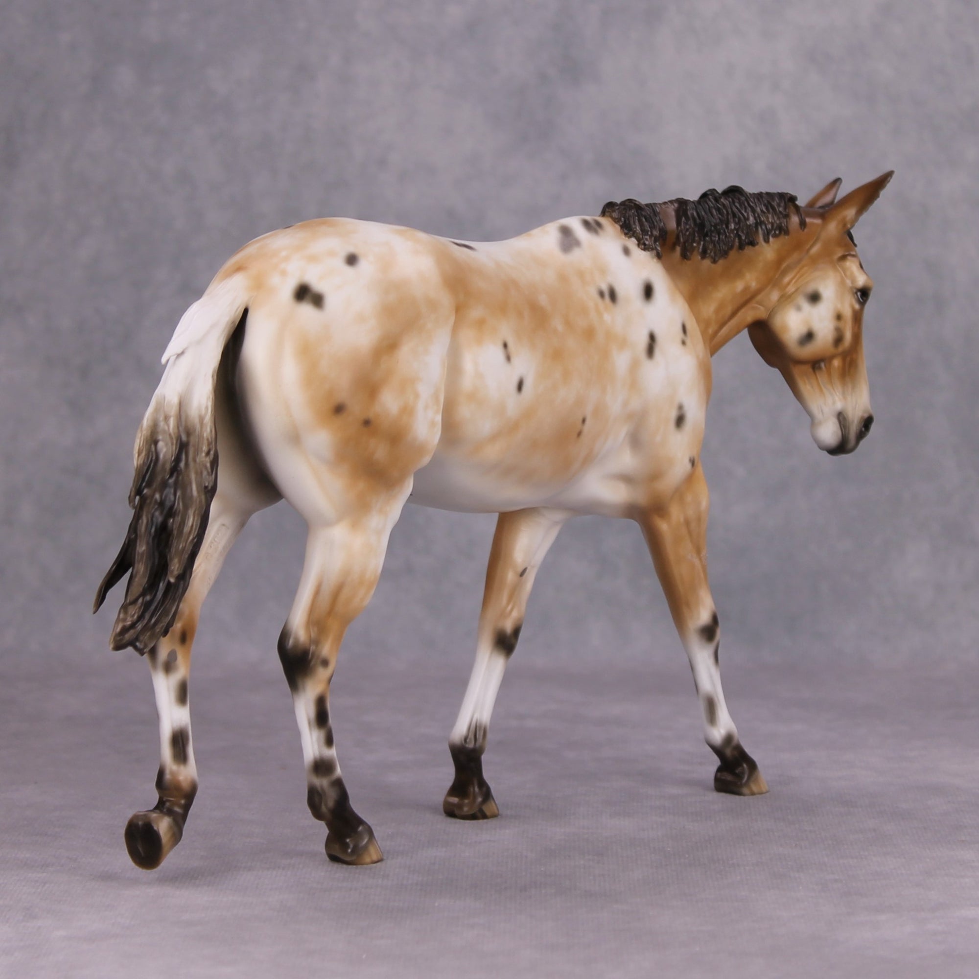 Ain&#39;t She Sweet OOAK Chestnut Appaloosa Mule By Sheryl Leisure Best Offer 11/5/24