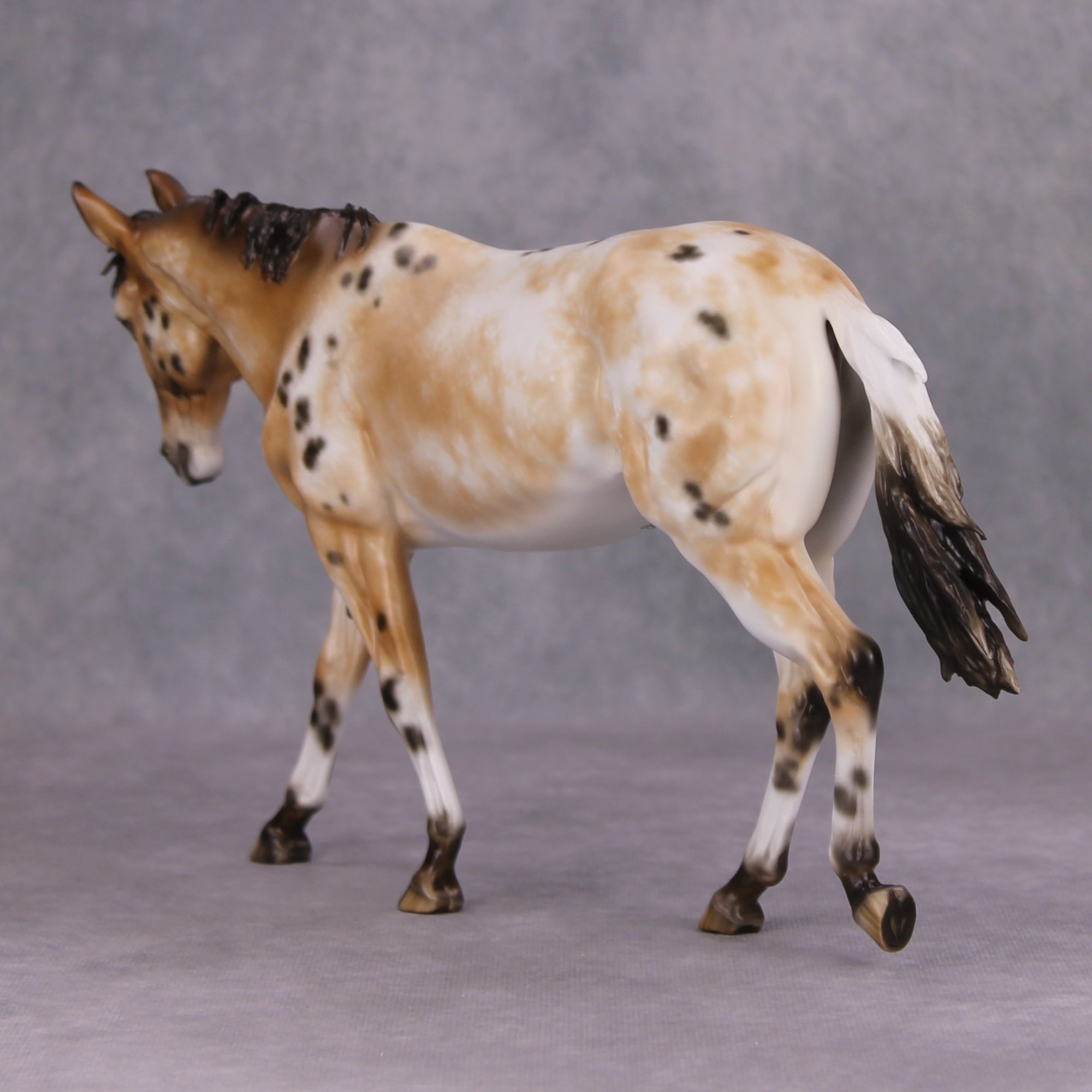 Ain&#39;t She Sweet OOAK Chestnut Appaloosa Mule By Sheryl Leisure Best Offer 11/5/24