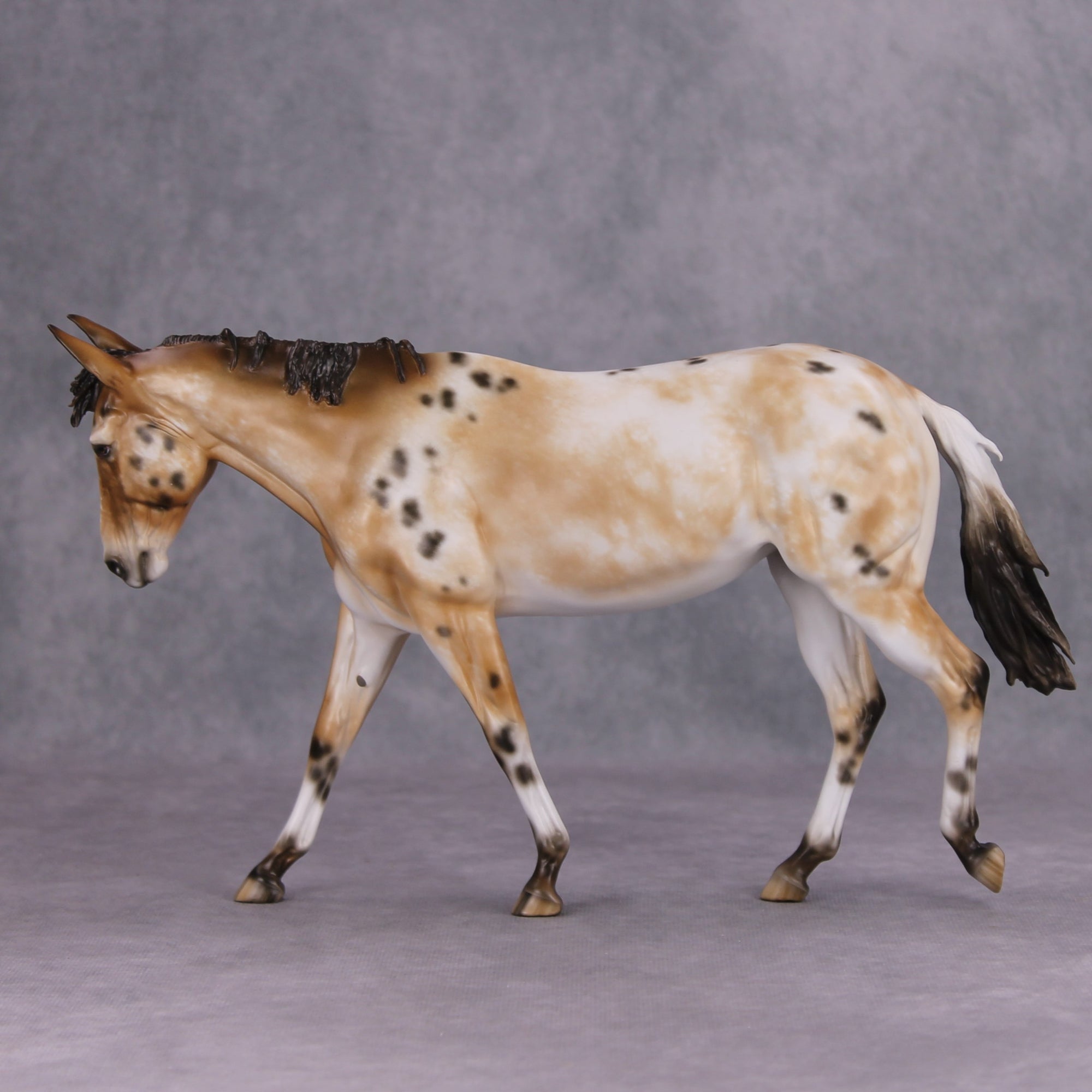 Ain&#39;t She Sweet OOAK Chestnut Appaloosa Mule By Sheryl Leisure Best Offer 11/5/24