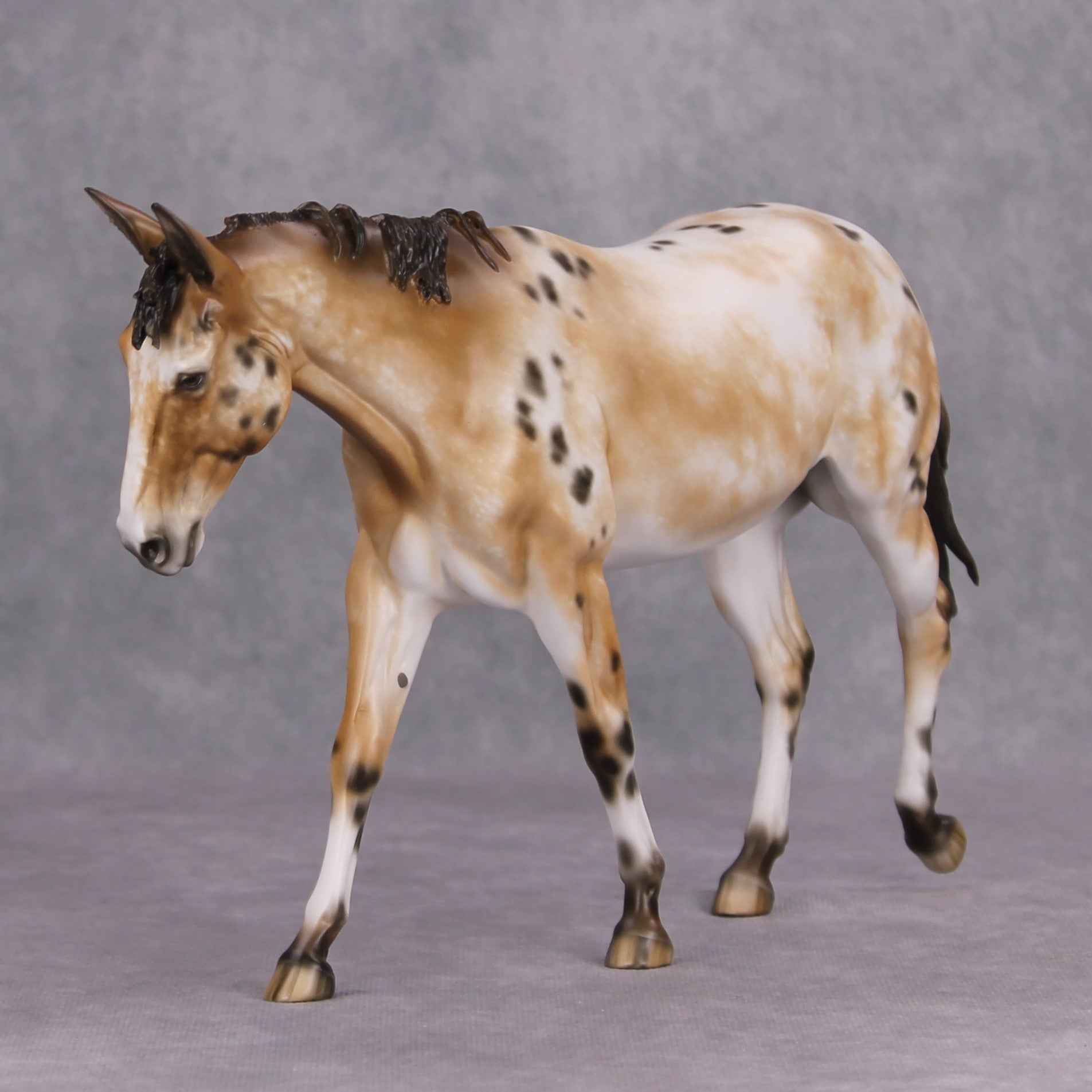 Ain&#39;t She Sweet OOAK Chestnut Appaloosa Mule By Sheryl Leisure Best Offer 11/5/24