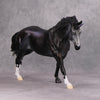 Darkness Von Gothik OOAK Deco Dappled Purple Grey Unicorn Remington By Jess Hamill MM24