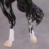 Darkness Von Gothik OOAK Deco Dappled Purple Grey Unicorn Remington By Jess Hamill MM24
