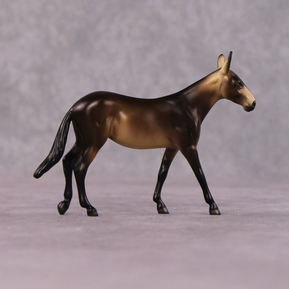 "Sephina" OOAK Dappled Sooty Buckskin Mule Chip By Ellen Robbins Shakespeare Sonnet 18 & 130 Chips CL25