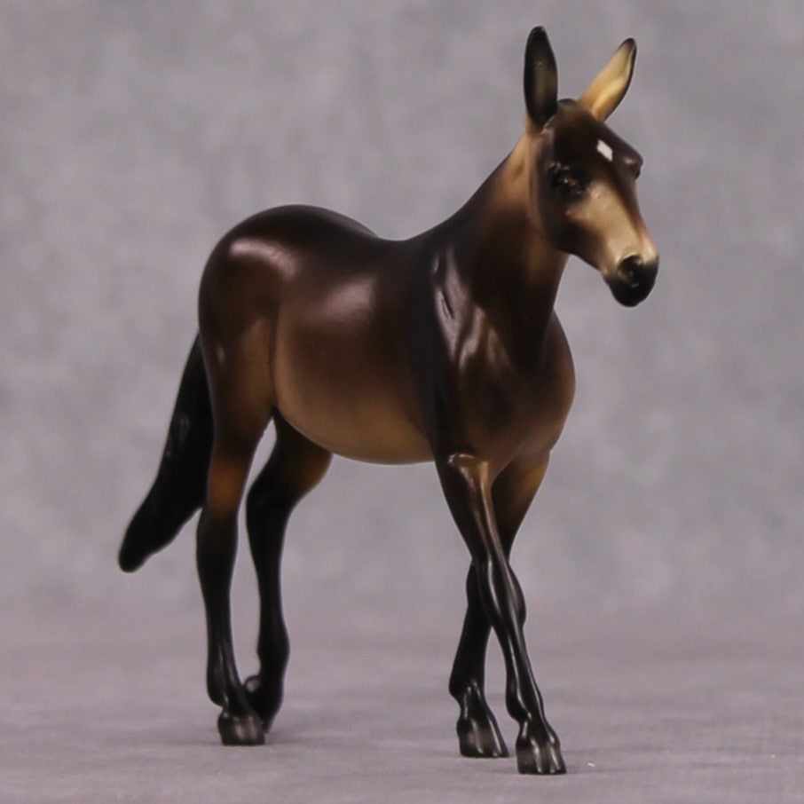 "Sephina" OOAK Dappled Sooty Buckskin Mule Chip By Ellen Robbins Shakespeare Sonnet 18 &amp; 130 Chips CL25