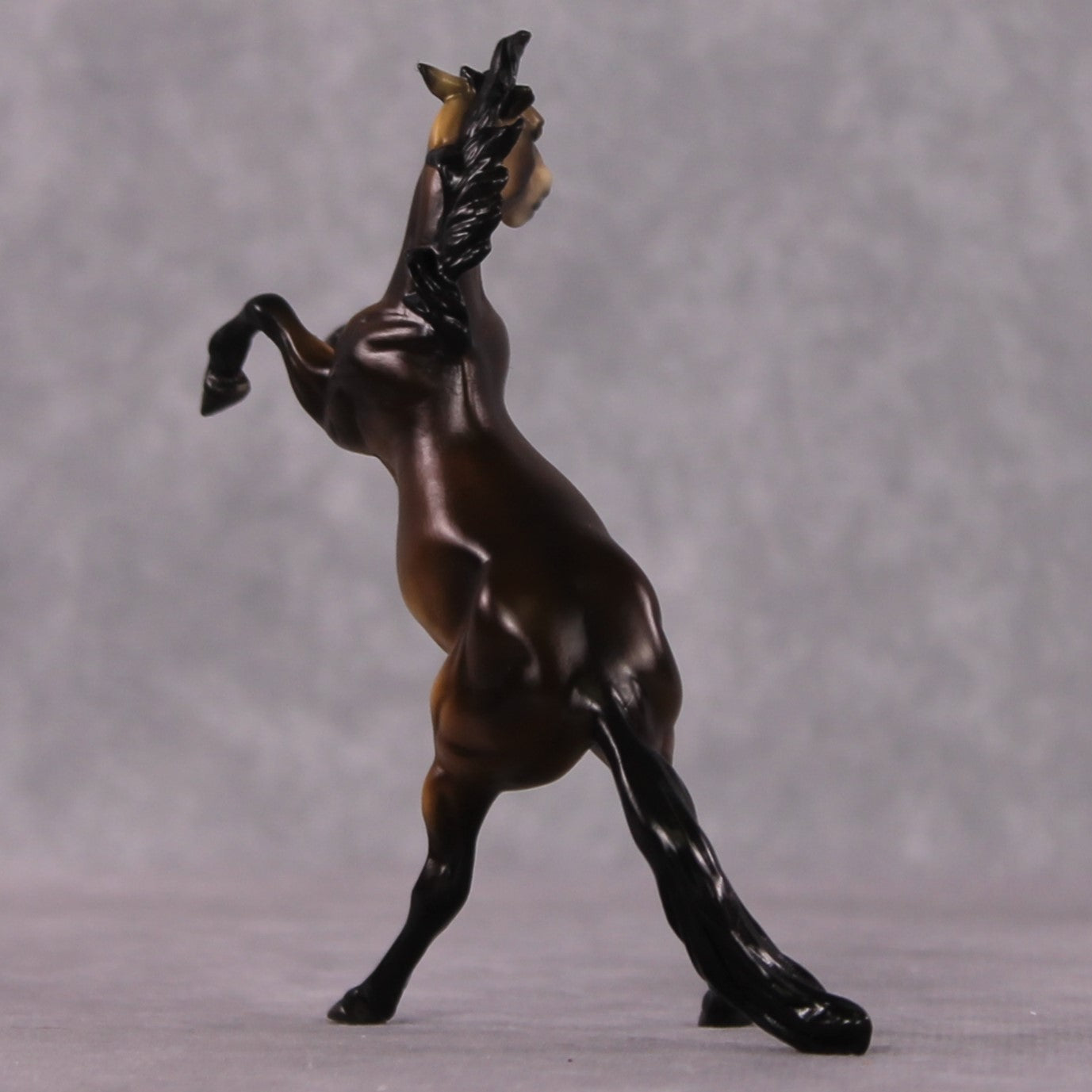 "Kriva" OOAK Dappled Sooty Buckskin Rearing Chip By Ellen Robbins Shakespeare Sonnet 18 &amp; 130 Chips CL25