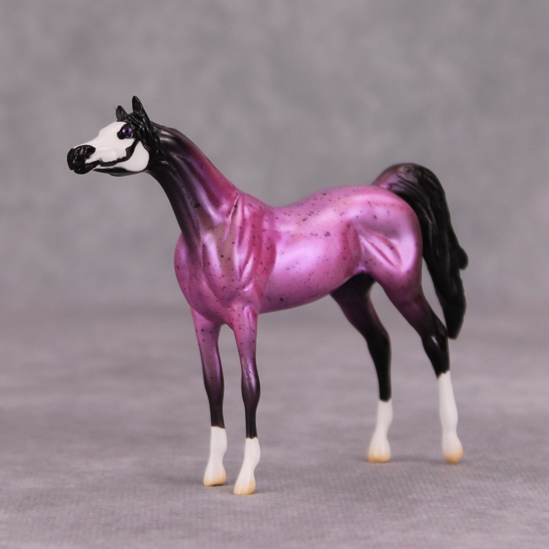 Urban Legend OOAK Pink Skull Deco Arabian Chip By Jess Hamill MM24