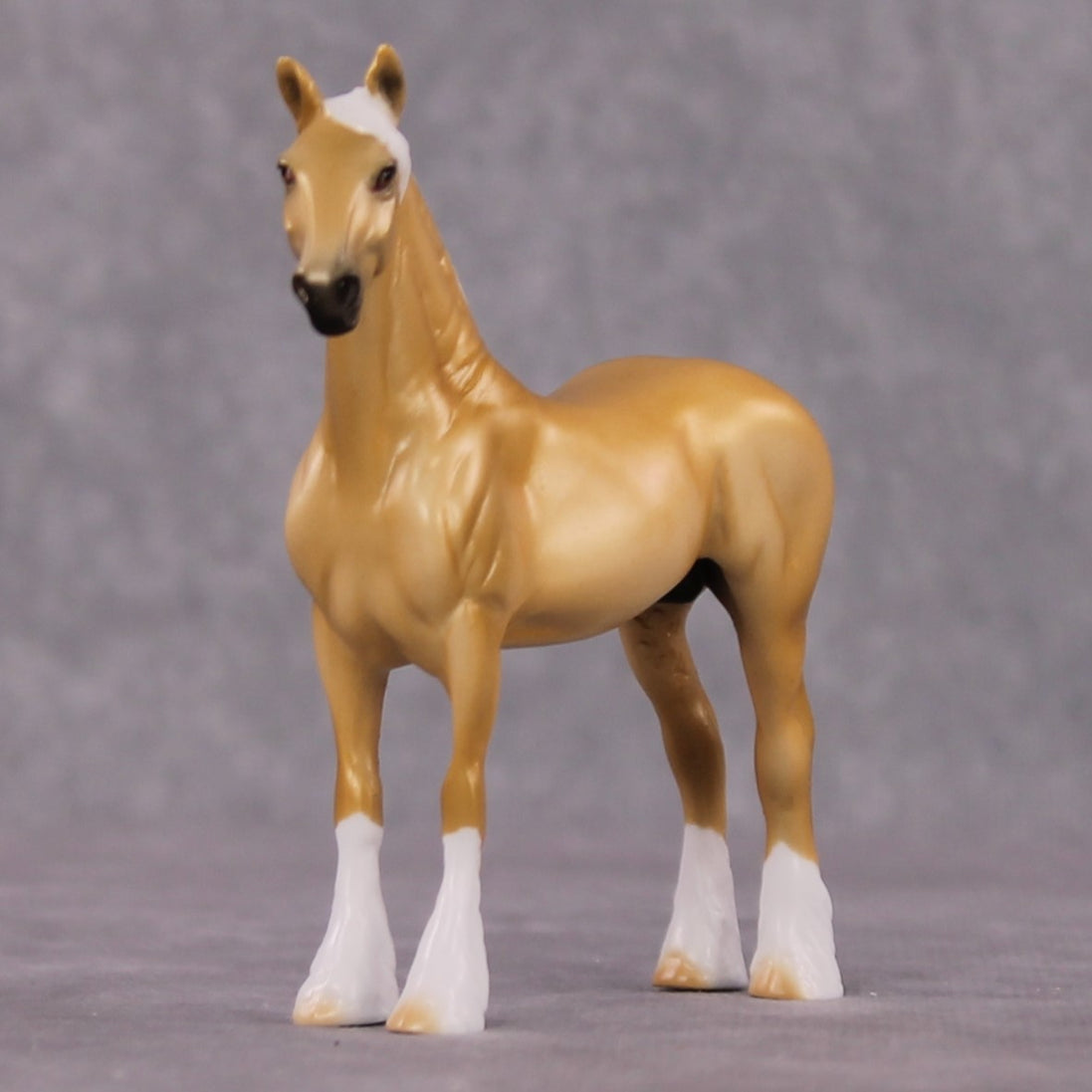 "Ayla" OOAK Dappled Palomino Drafter Chip By Ellen Robbins Shakespeare Sonnet 18 & 130 Chips CL25