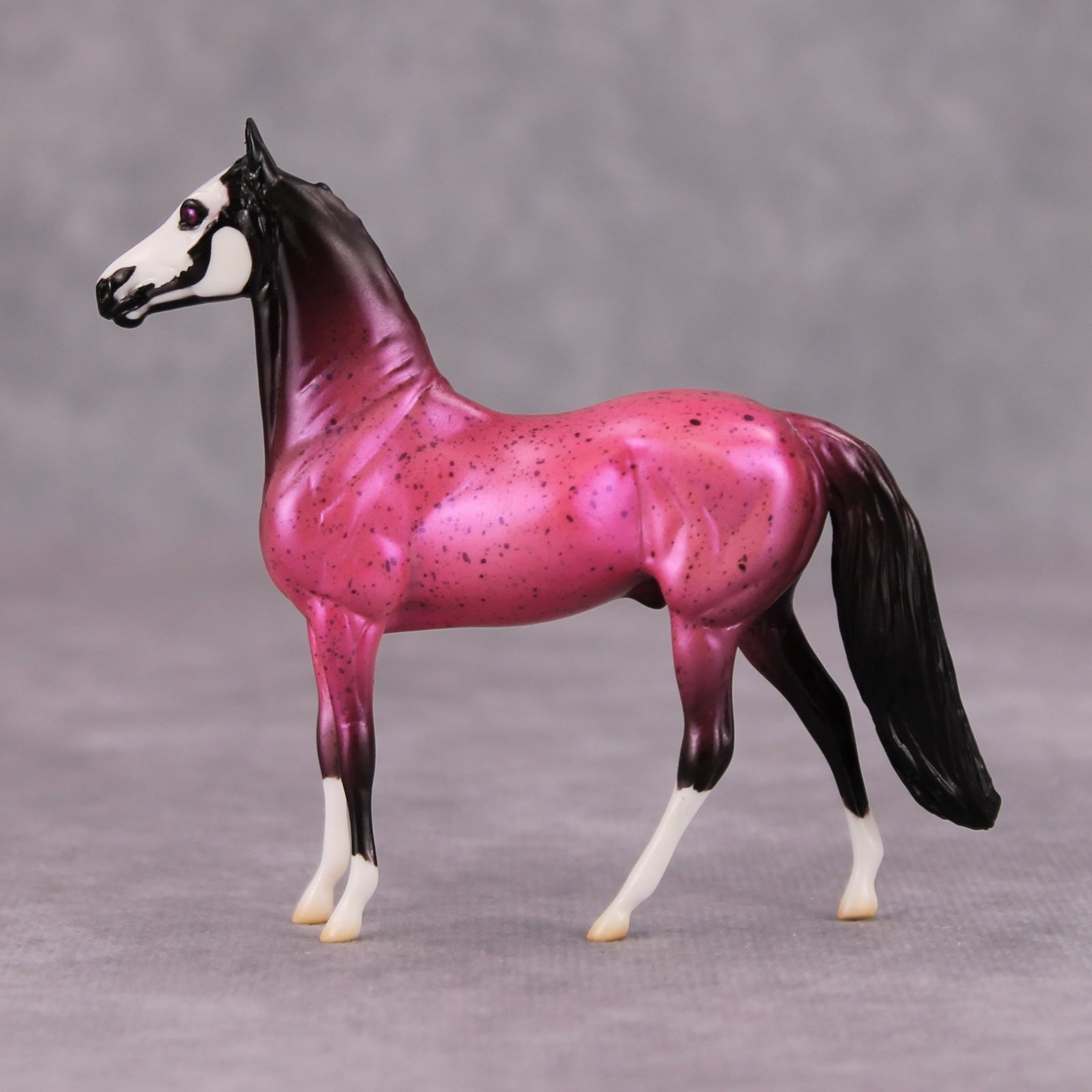 Sub-Urban Legend OOAK Pink Skull Deco Morgan Chip By Jess Hamill MM24