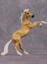 "Anwar" OOAK Dappled Palomino Rearing Chip By Ellen Robbins Shakespeare Sonnet 18 & 130 Chips CL25
