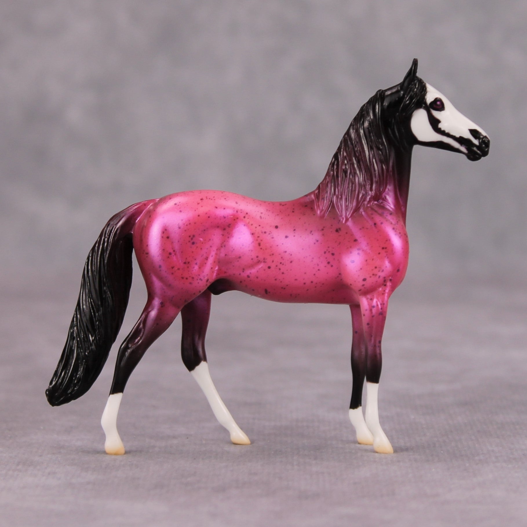 Sub-Urban Legend OOAK Pink Skull Deco Morgan Chip By Jess Hamill MM24