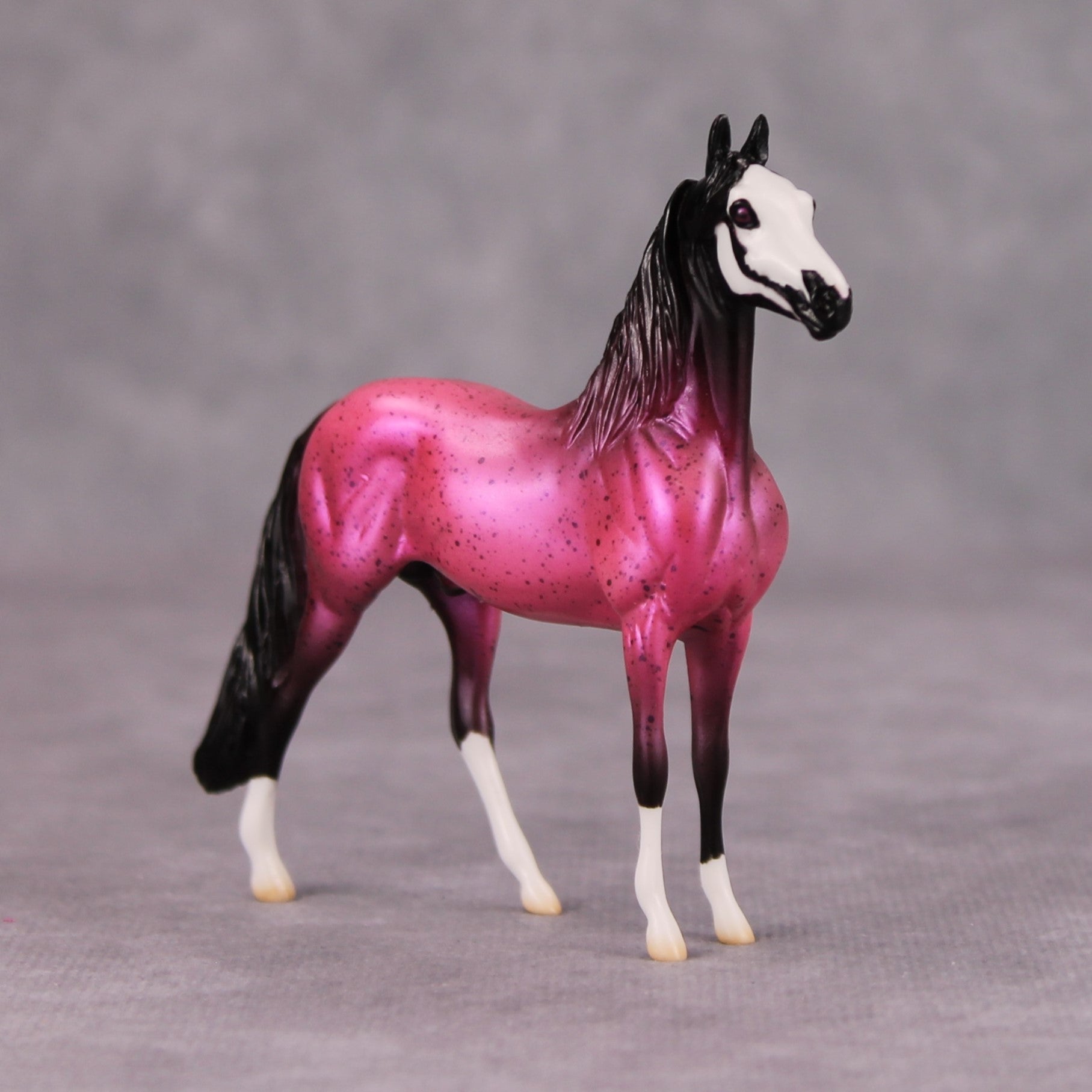 Sub-Urban Legend OOAK Pink Skull Deco Morgan Chip By Jess Hamill MM24