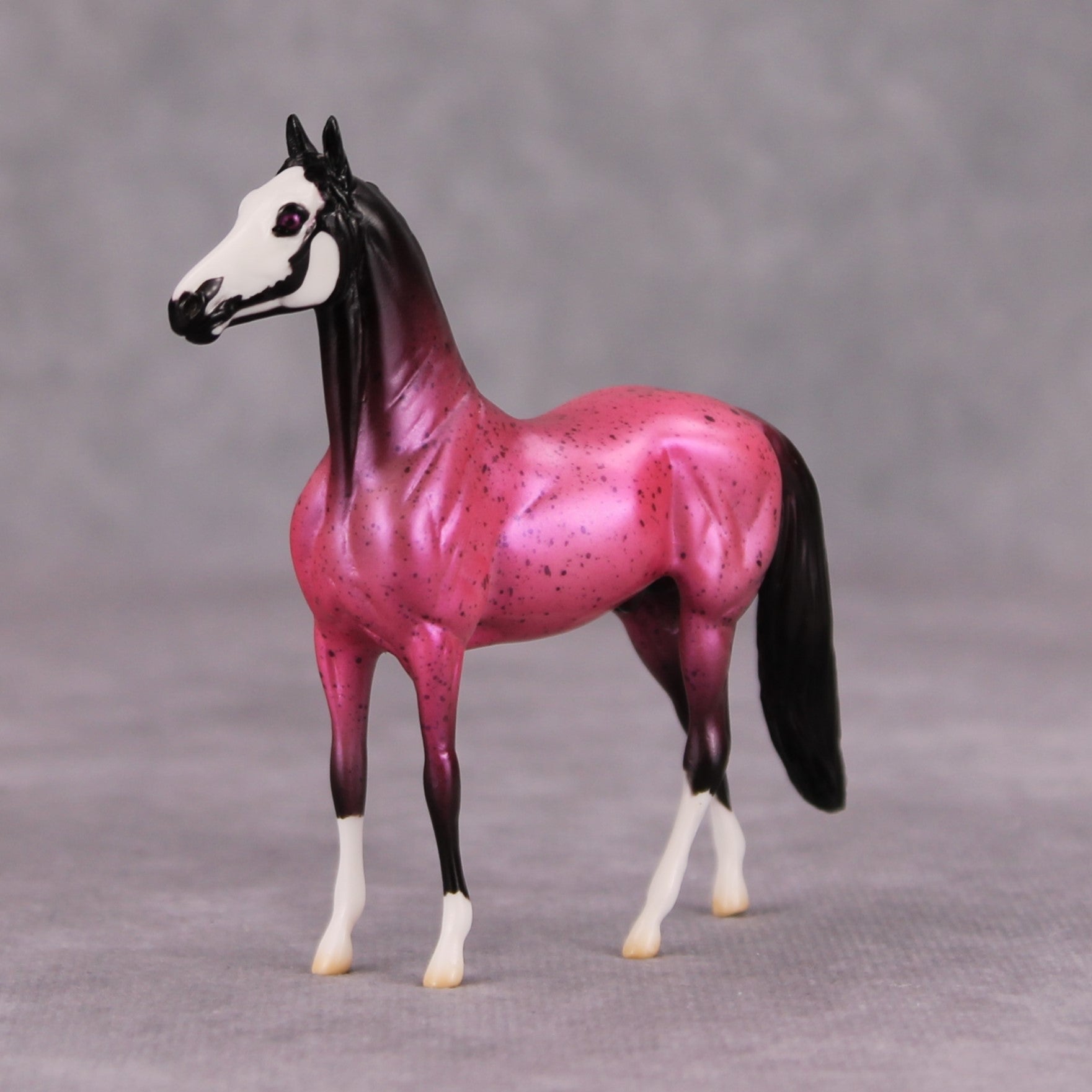 Sub-Urban Legend OOAK Pink Skull Deco Morgan Chip By Jess Hamill MM24