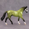 Spaceman OOAK Green Skull Deco Warmblood Chip By Jess Hamill MM24