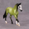 Spaceman OOAK Green Skull Deco Warmblood Chip By Jess Hamill MM24
