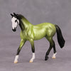 Spaceman OOAK Green Skull Deco Warmblood Chip By Jess Hamill MM24