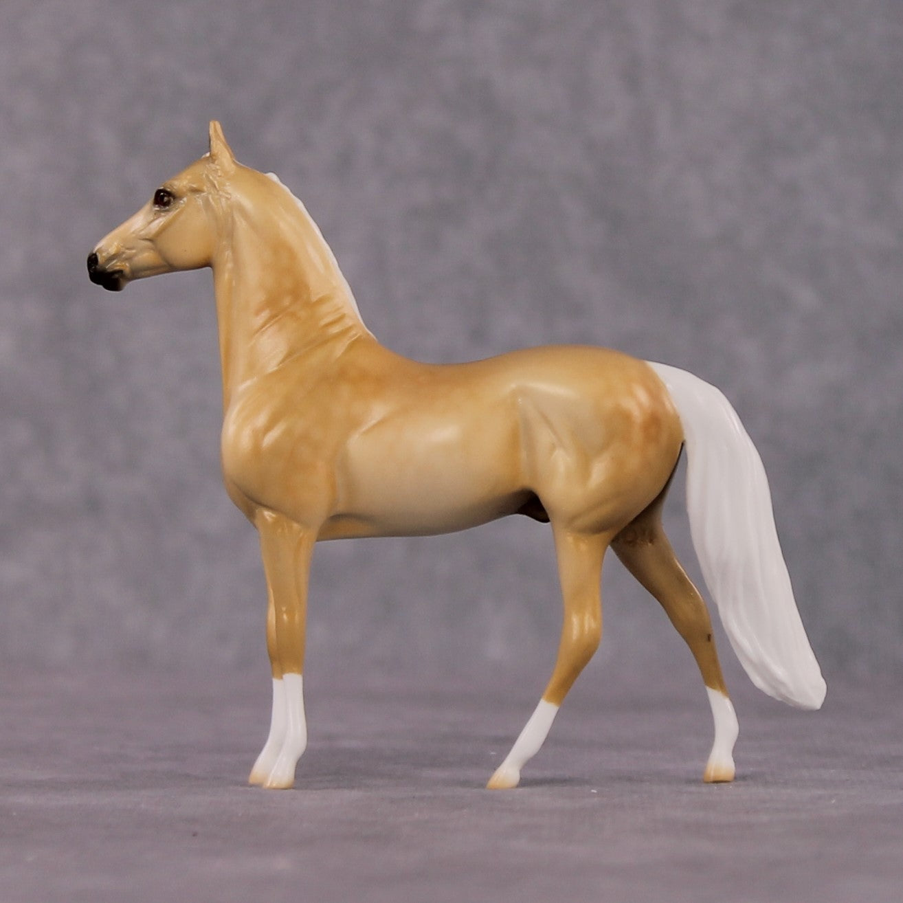 "Daybreak" OOAK Dappled Palomino Morgan Chip By Ellen Robbins Shakespeare Sonnet 18 &amp; 130 Chips CL25