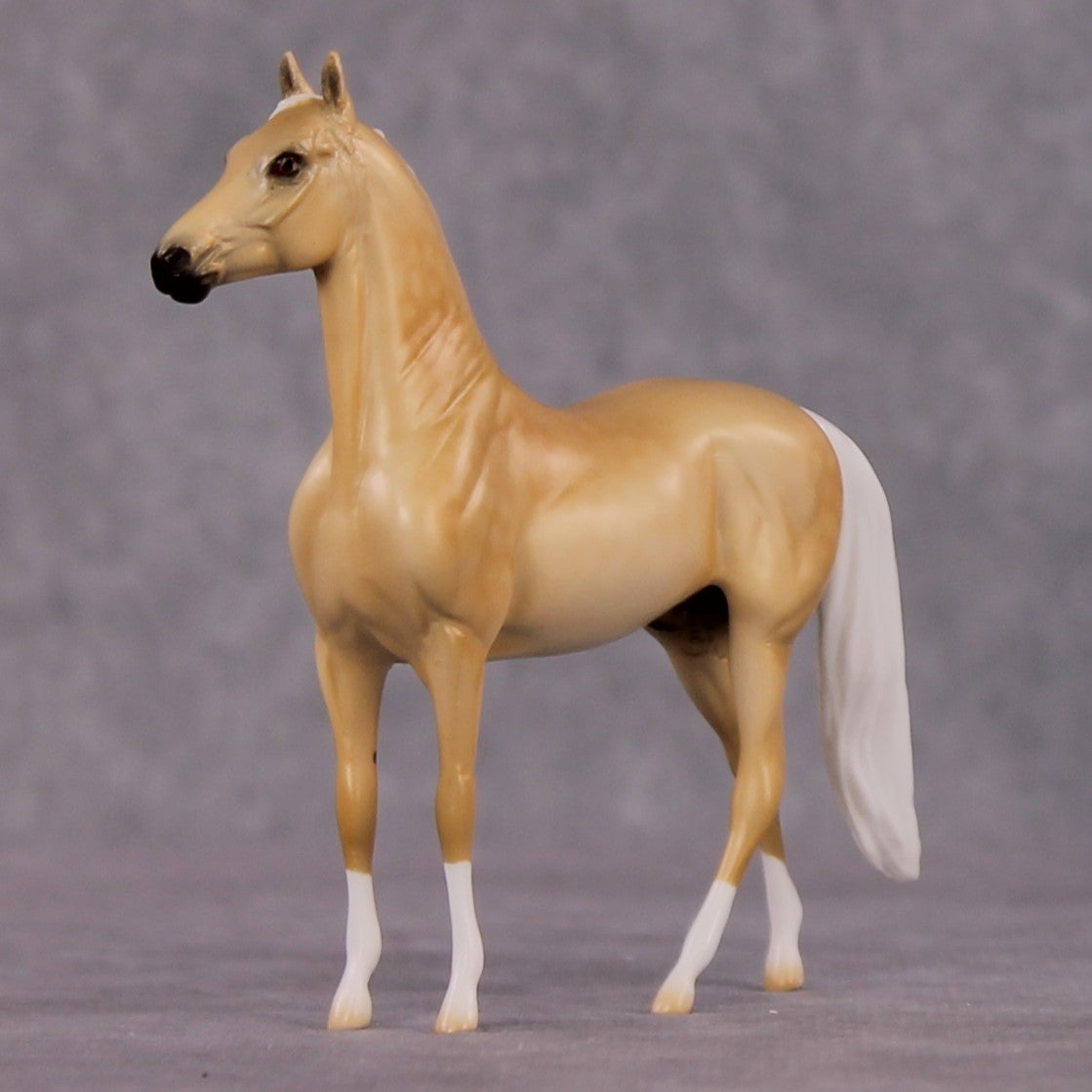 "Daybreak" OOAK Dappled Palomino Morgan Chip By Ellen Robbins Shakespeare Sonnet 18 &amp; 130 Chips CL25