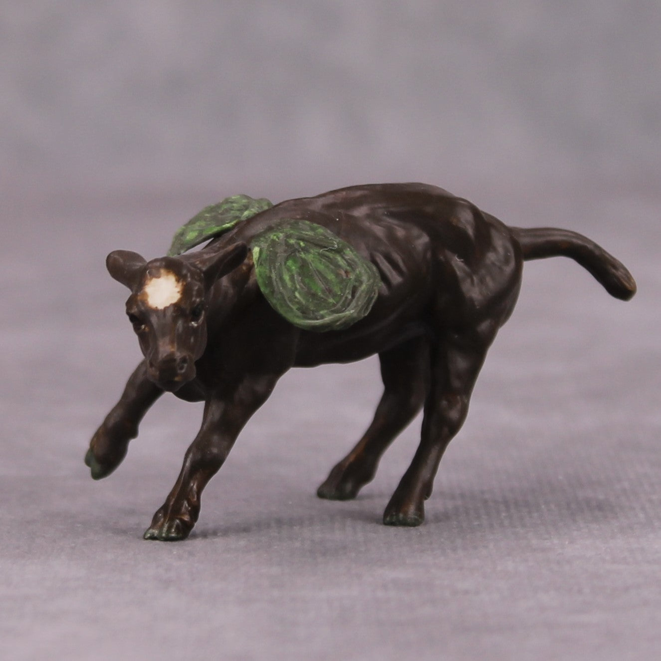 Pi OOAK Deco Cow Pie Winged Cow By Andrea Thomason MM24 MHP Auction Piece