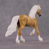 &quot;Ciara&quot; OOAK Dappled Palomino Friesian Chip By Ellen Robbins Shakespeare Sonnet 18 &amp; 130 Chips CL25