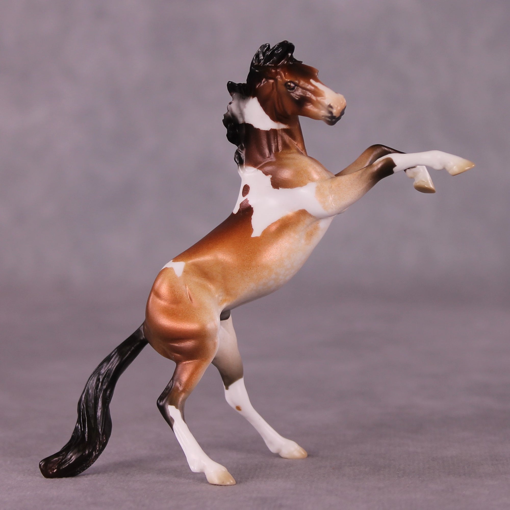 "Pastoral" OOAK Rearing Chip By Jess Hamill - Menagerie Series