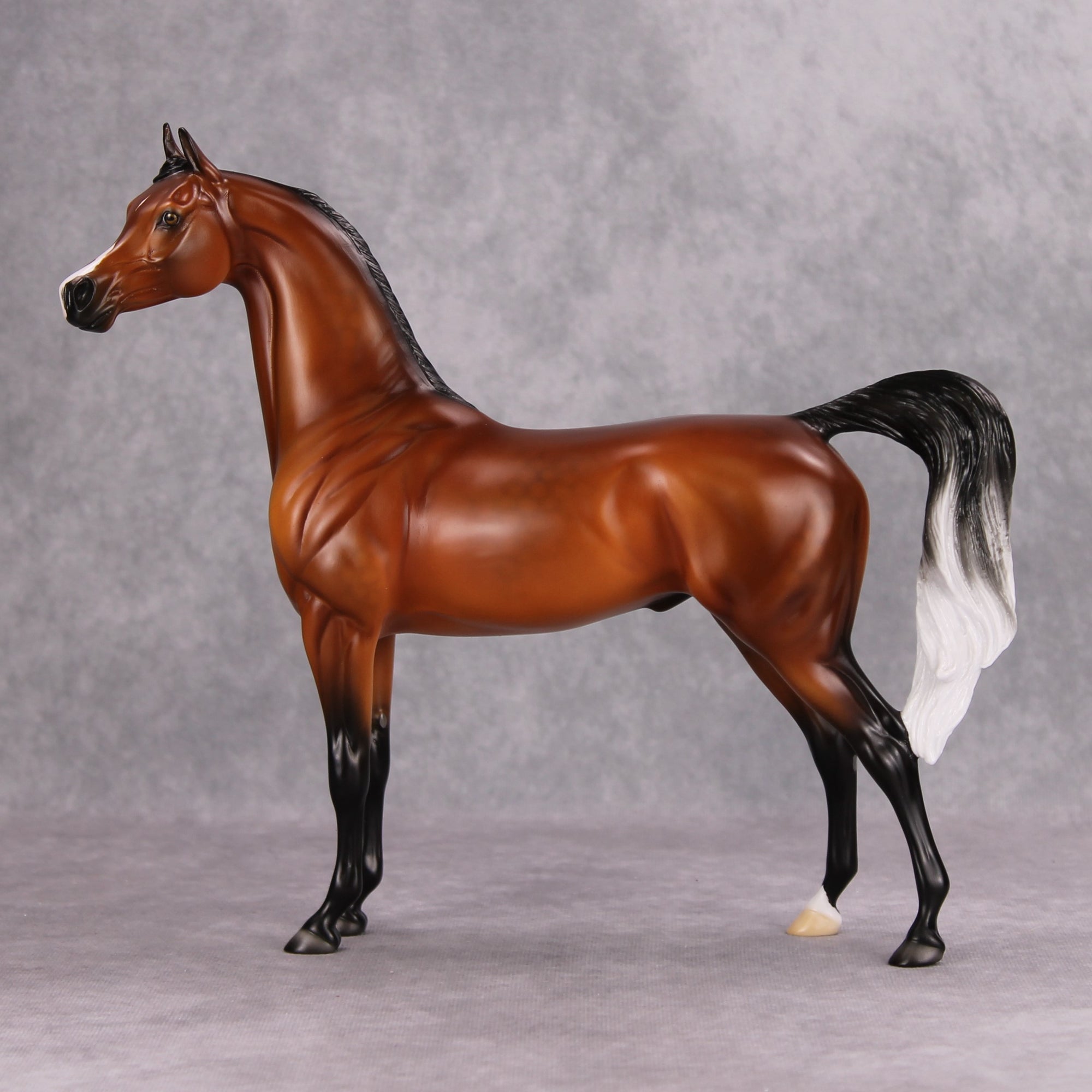 Need Smore Spooks OOAK Dappled Bay Arabian By Ellen Robbins MM24