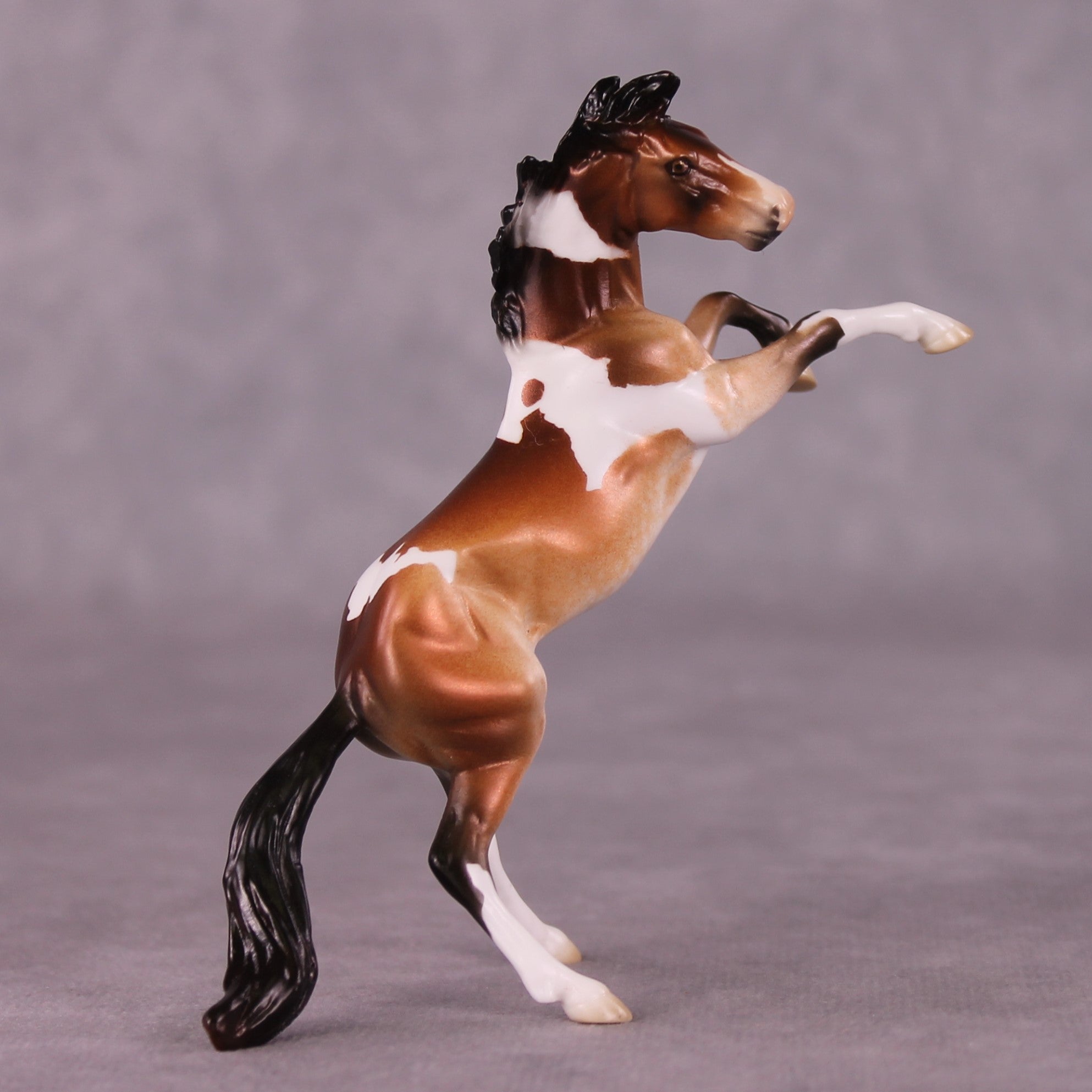 "Pastoral" OOAK Rearing Chip By Jess Hamill - Menagerie Series