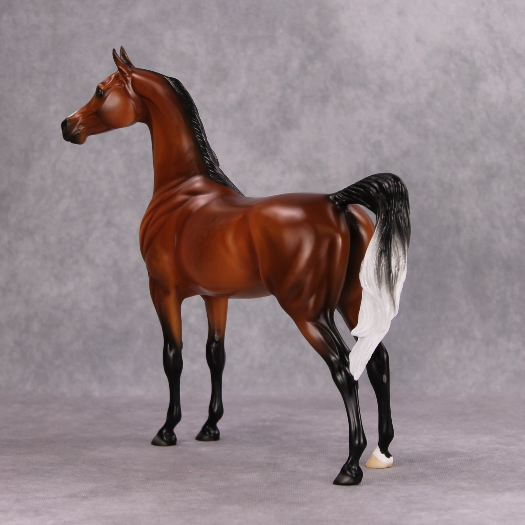 Need Smore Spooks OOAK Dappled Bay Arabian By Ellen Robbins MM24