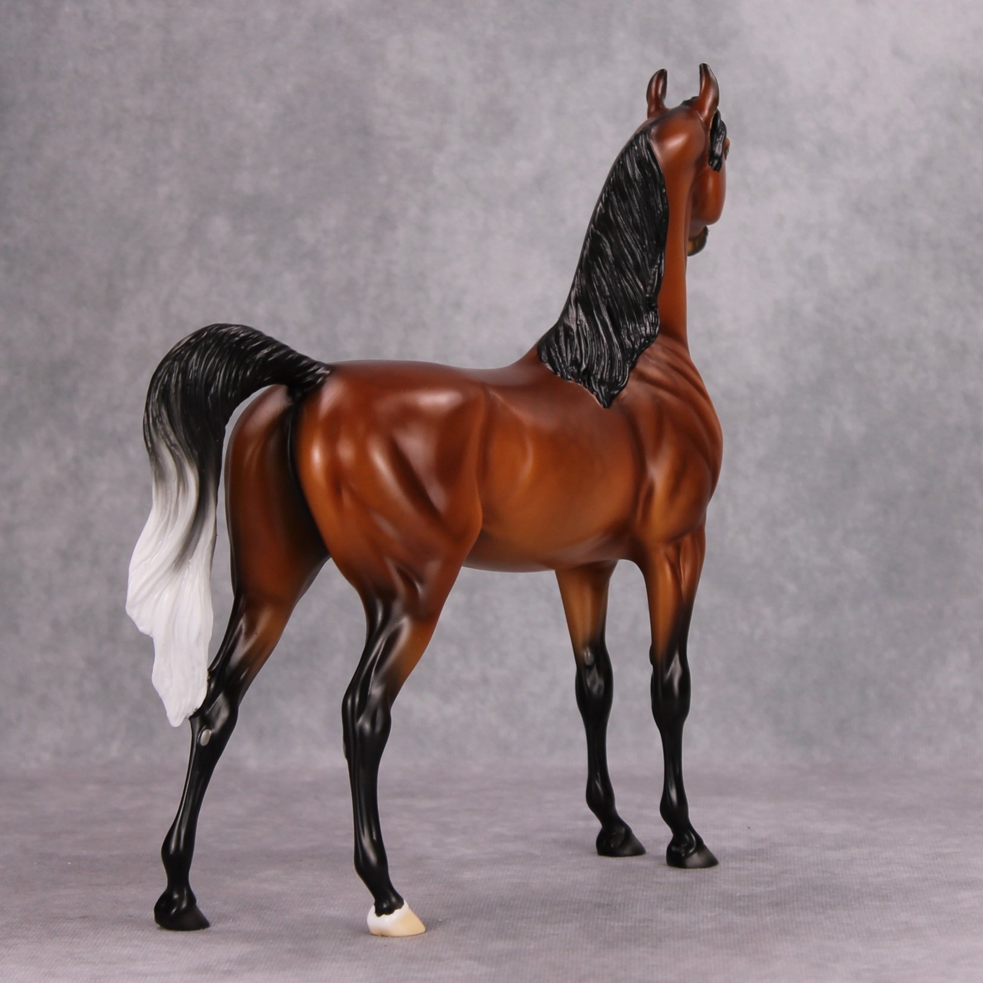 Need Smore Spooks OOAK Dappled Bay Arabian By Ellen Robbins MM24