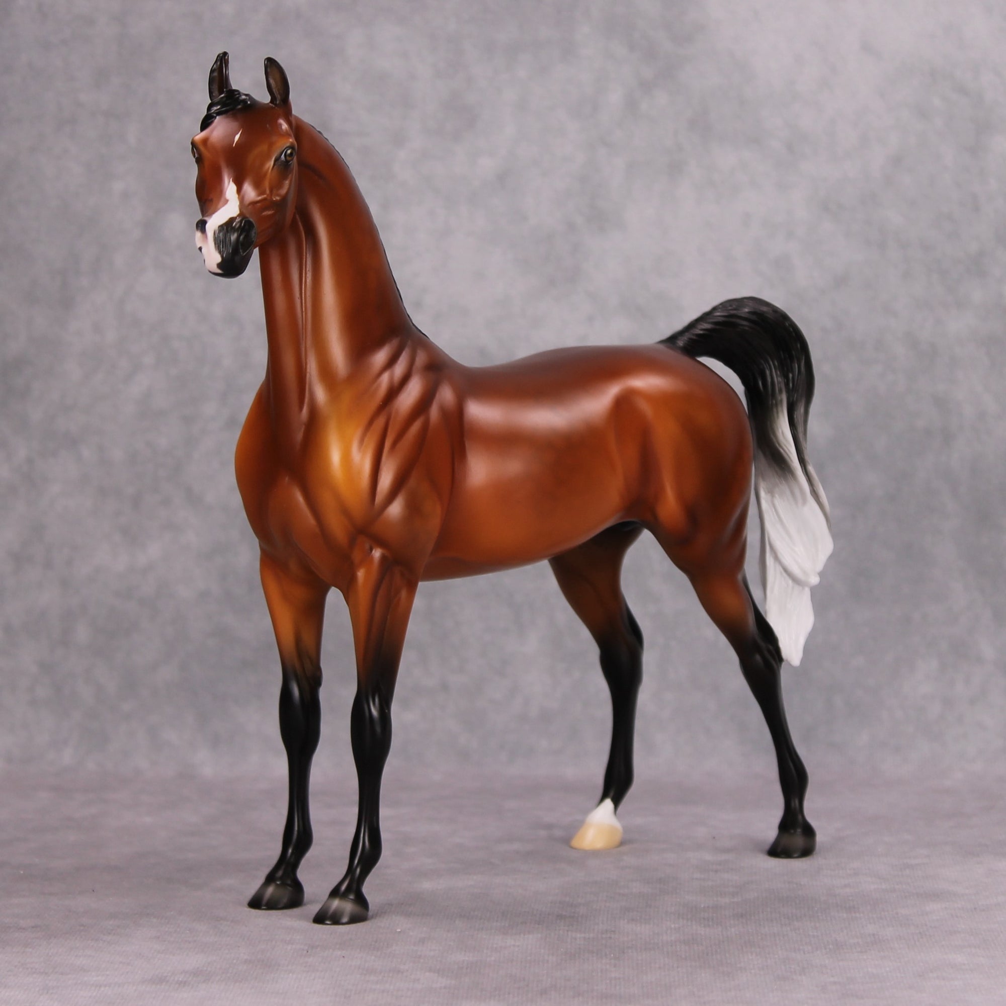 Need Smore Spooks OOAK Dappled Bay Arabian By Ellen Robbins MM24