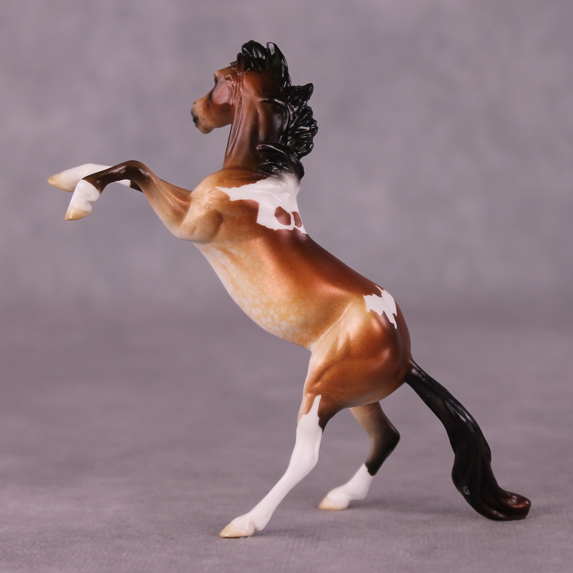 "Pastoral" OOAK Rearing Chip By Jess Hamill - Menagerie Series