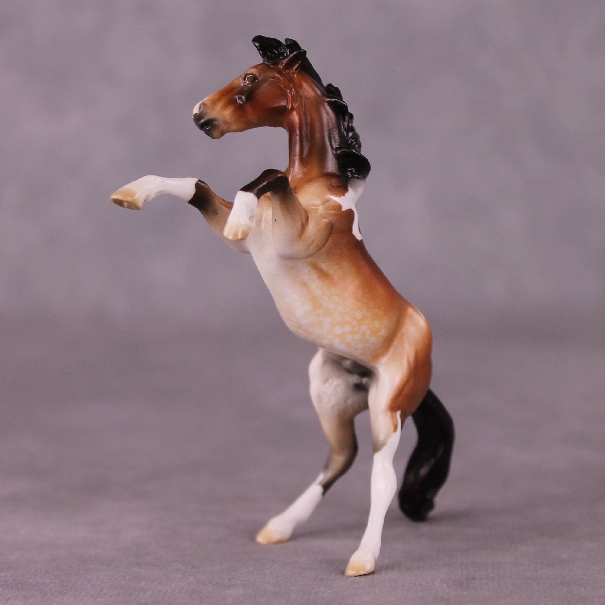 "Pastoral" OOAK Rearing Chip By Jess Hamill - Menagerie Series