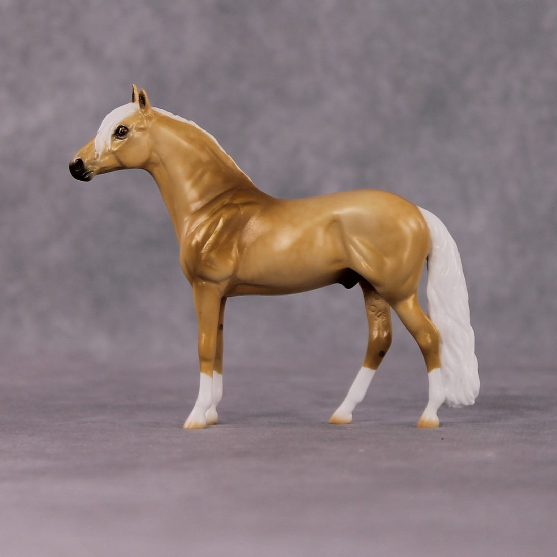 "Bodhi" OOAK Dappled Palomino Andalusian Chip By Ellen Robbins Shakespeare Sonnet 18 & 130 Chips CL25